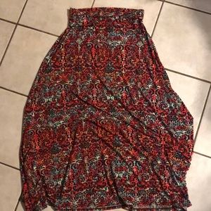 Lularoe maxi size small, never worn